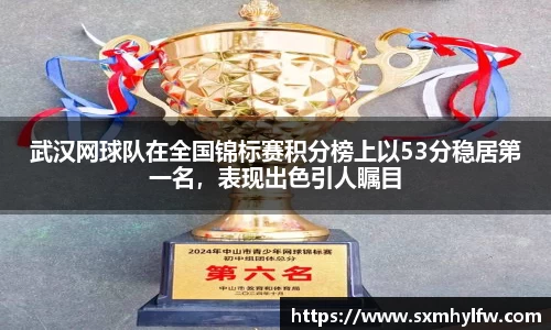 武汉网球队在全国锦标赛积分榜上以53分稳居第一名，表现出色引人瞩目